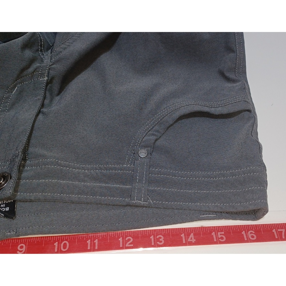 Kuhl Trekr Kapri Crop Pant Size 10 Stretch Gray Hiking Outdoor Travel Athleisure - Picture 9 of 10